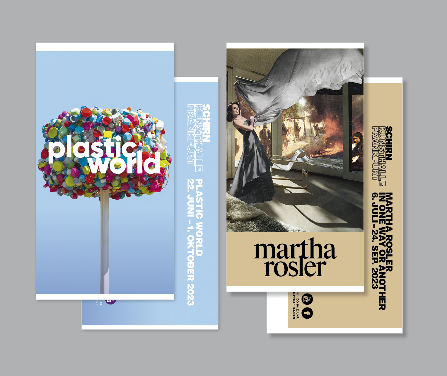 KOMBITICKET PLASTIC WORLD/ MARTHA ROSLER