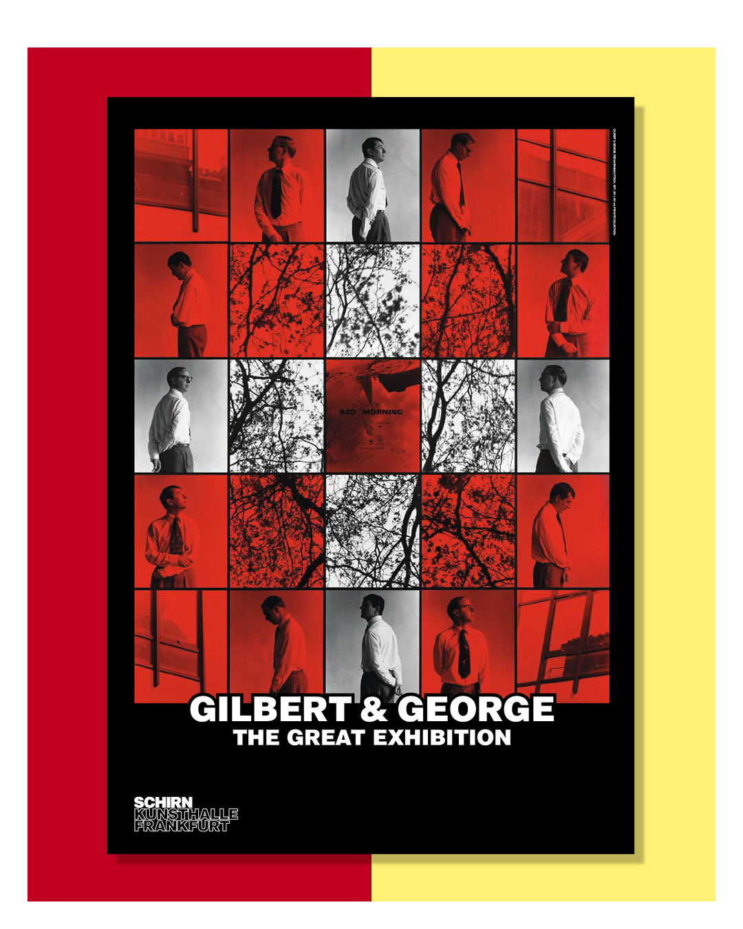 PRINT GILBERT & GEORGE, RED MORNING ATTACK, 1977