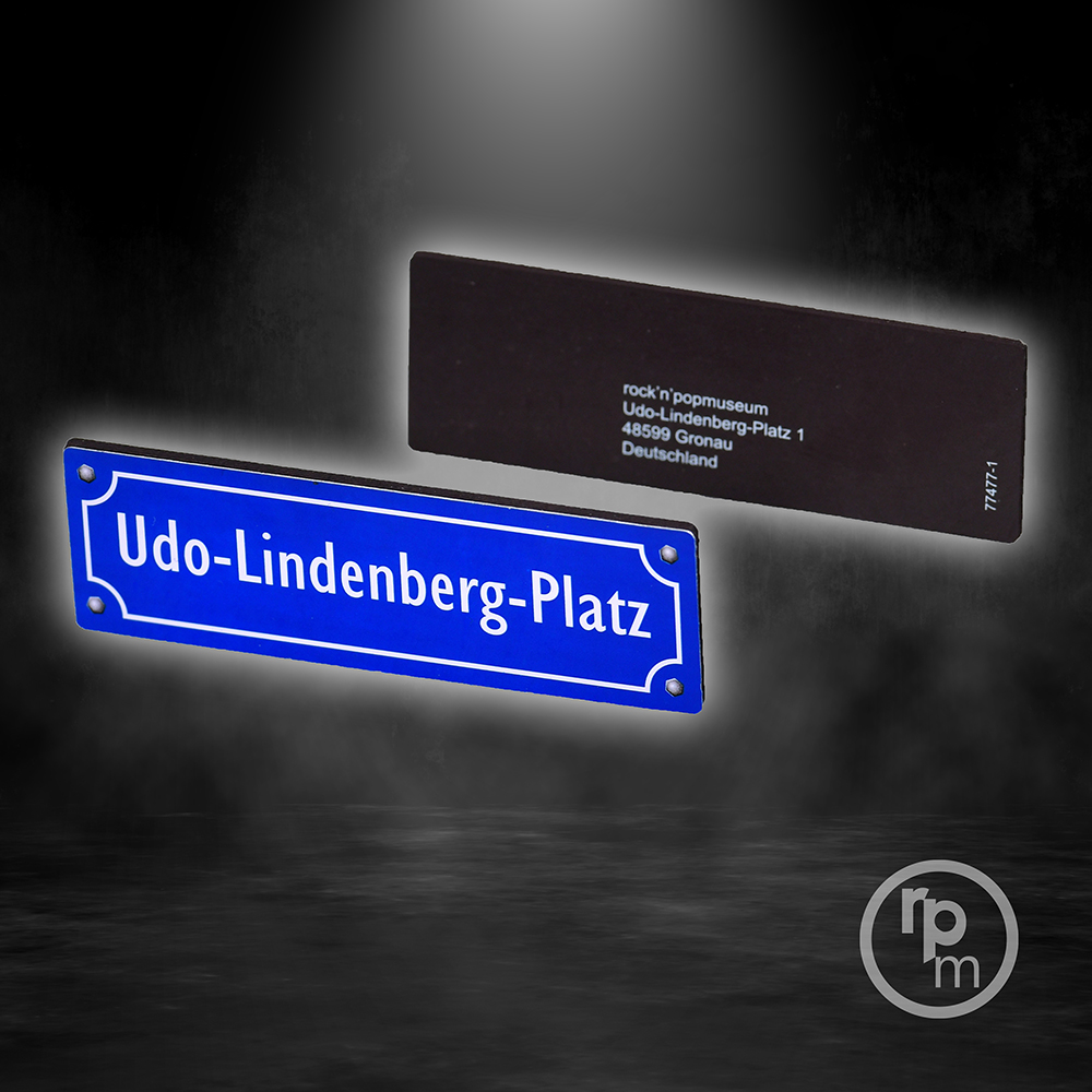 Kühlschrankmagnet "Udo-Lindenberg-Platz"