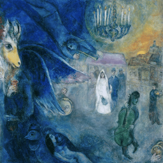 Chagall: PHILOSOPHISCHES GESPRÄCH MIT LEON JOSKOWITZ